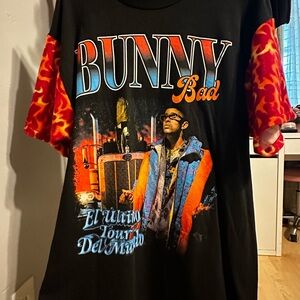 Bad Bunny Tour Graphic T-Shirt